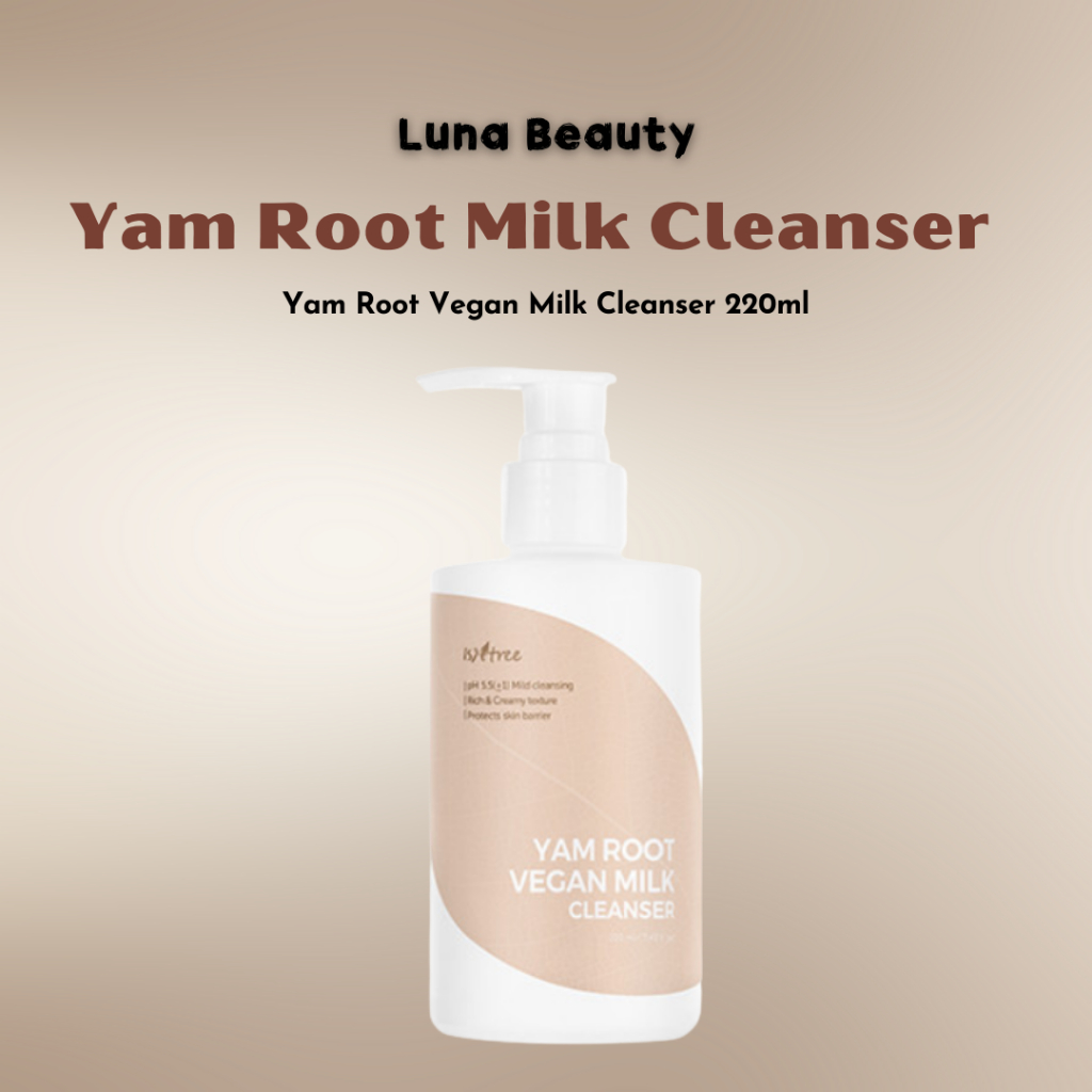 [Isntree] Yam Root Vegan Milk Cleanser