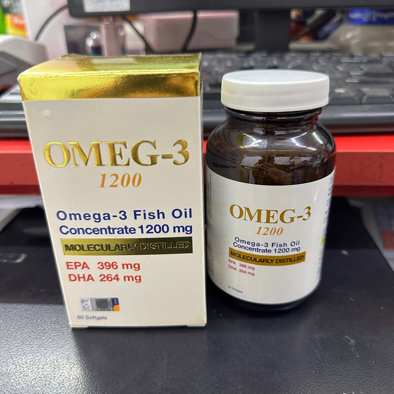 (GOODLIFE) OMEGA3 FISH OIL CONCENTRATE 1200MG SOFTGELS 60S (EXP