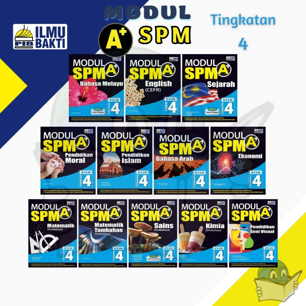 Buku Latihan MODUL A+ SPM Tingkatan 4 2023 - BM/Eng/Mate/Add.Maths ...