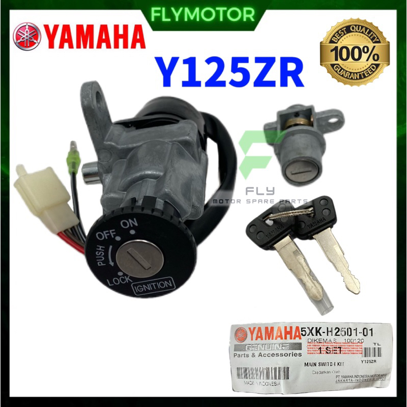 YAMAHA Y125ZR Y125 Y125Z 125Z 125ZR MAIN SWITCH SET/ KEY SET / SUIS ...