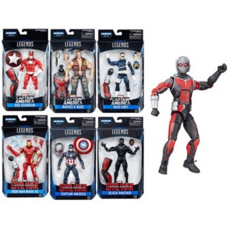 Marvel Legends Captain America Civil War 6 Inch Action Figure BAF Giant ...