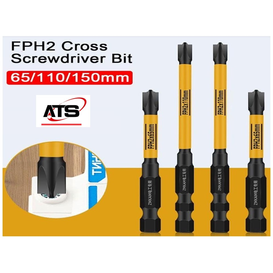 Screwdriver Bit Circuit Breakers 65/110/150mm FPH2 Cross Magnetic ...