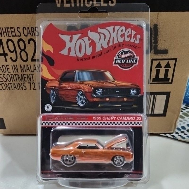 Hot Wheels Rlc 1969 Chevy Camaro Ss 