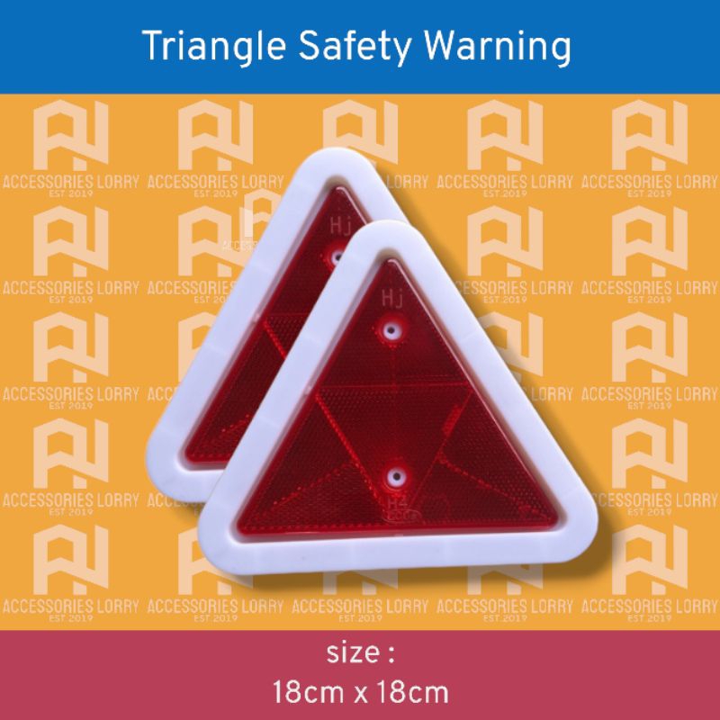 Triangle Segitiga Reflex Warning Safety | Shopee Malaysia