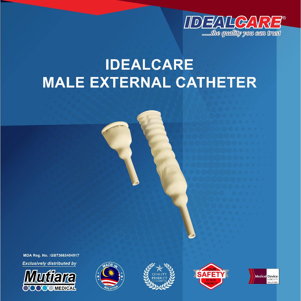 IDEALCARE Male External Catheter Shopee Malaysia
