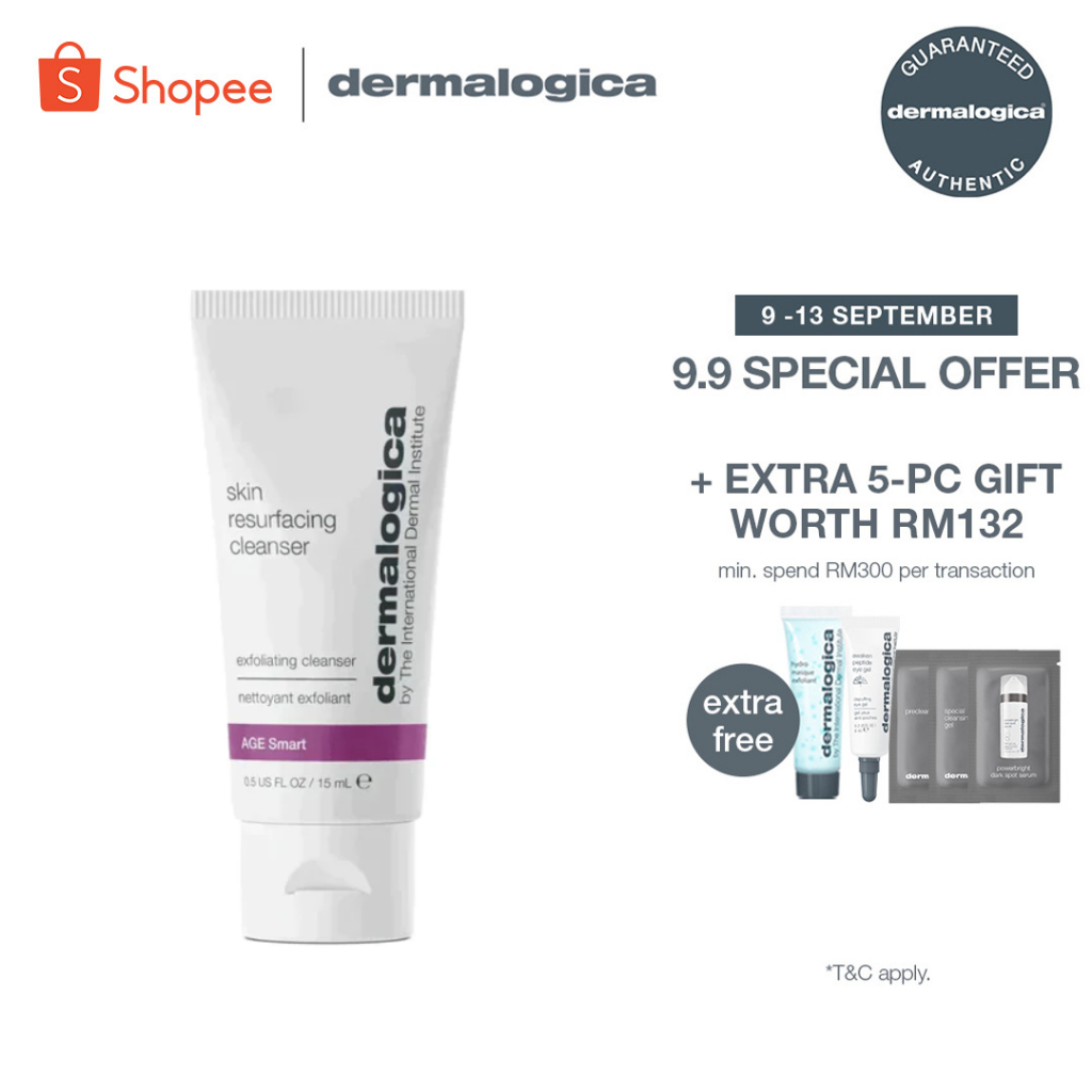 Dermalogica Skin Resurfacing Lactic Acid Cleanser Retexturizes Aging