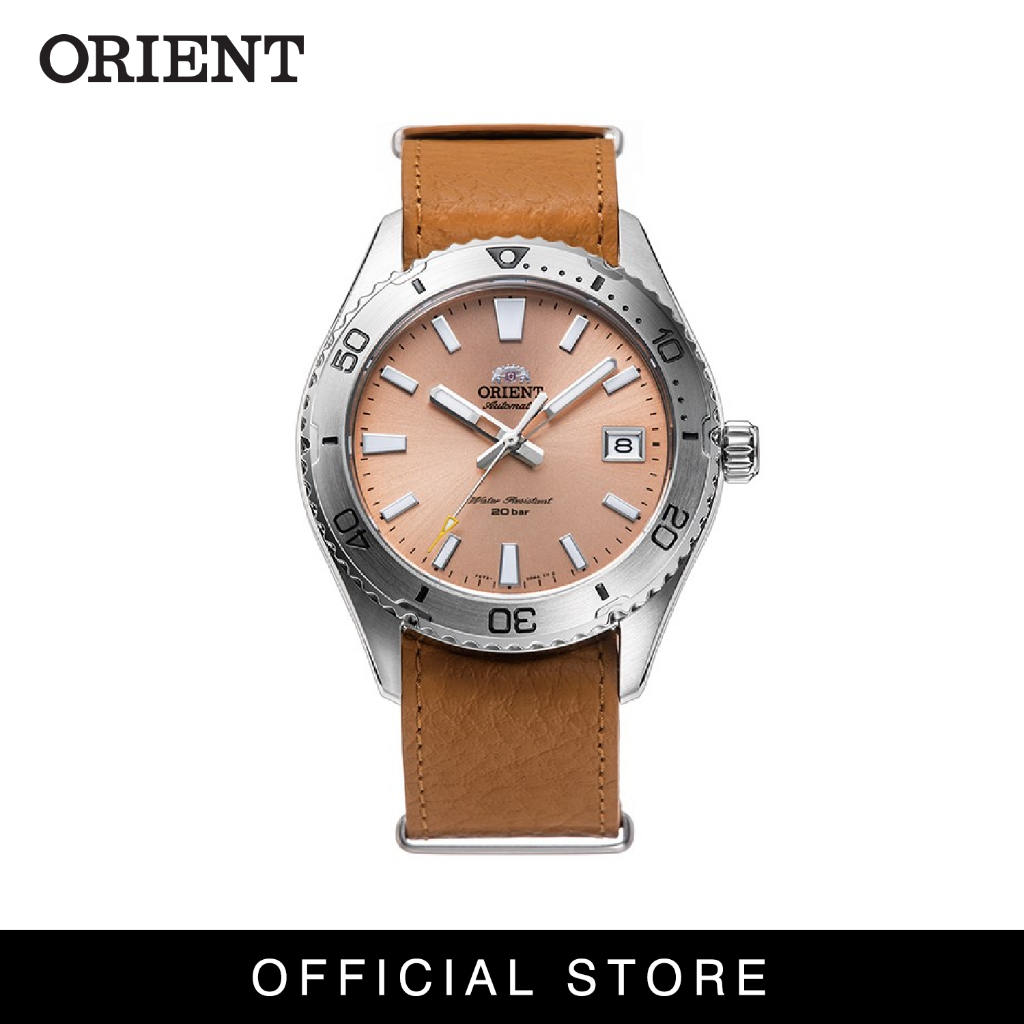 Orient Mako Men Watch Automatic ORRA-AC0Q Leather | Shopee Malaysia