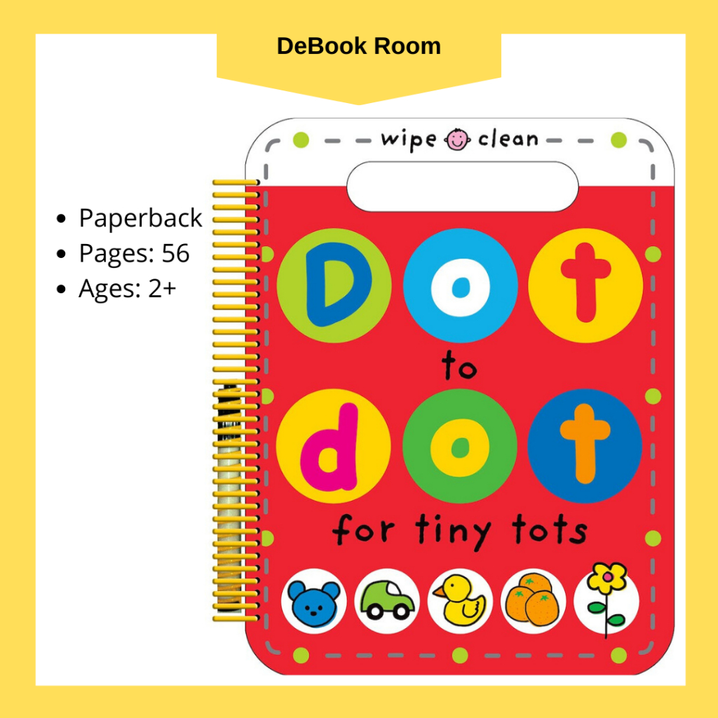 Priddy Kids Wipe Clean Dot-to-Dot Activity Book | Shopee Malaysia