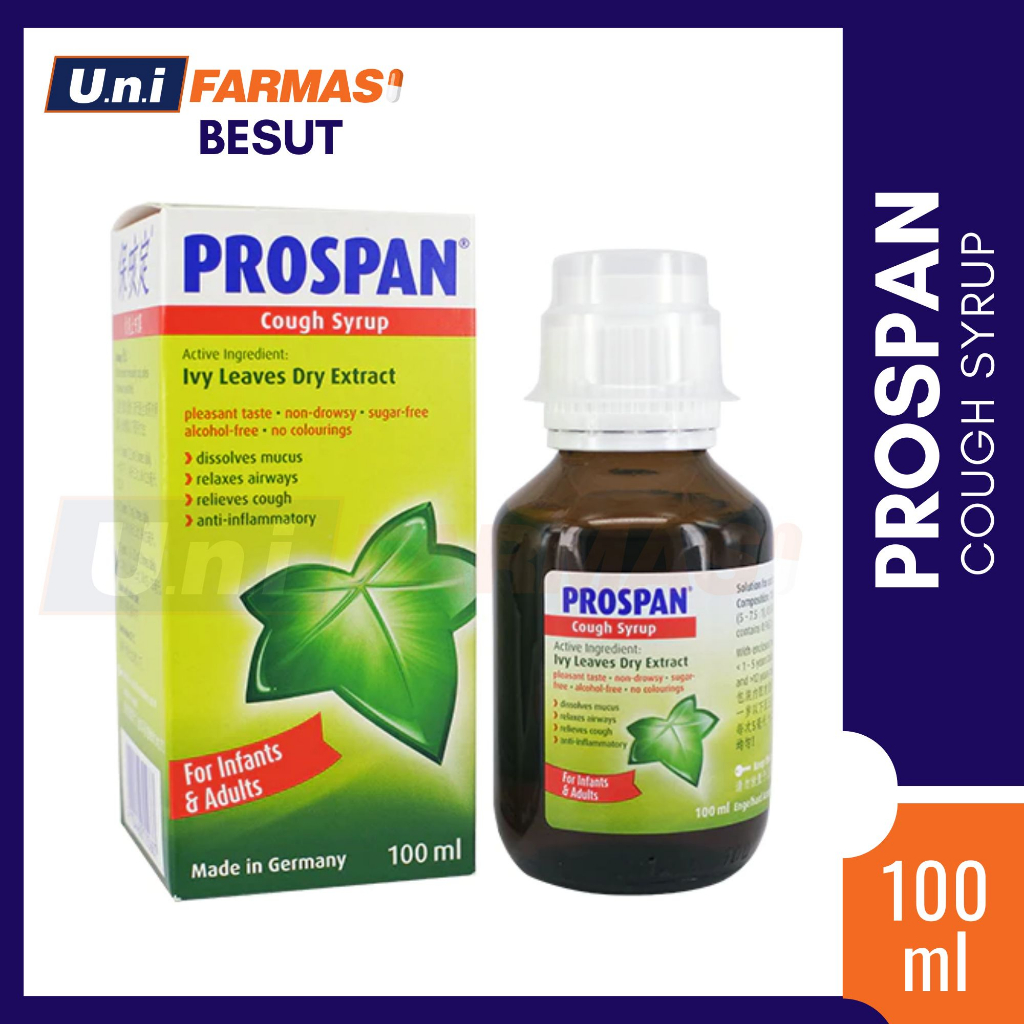 PROSPAN Cough Syrup 100ml Traditionally used for relief of cough ...