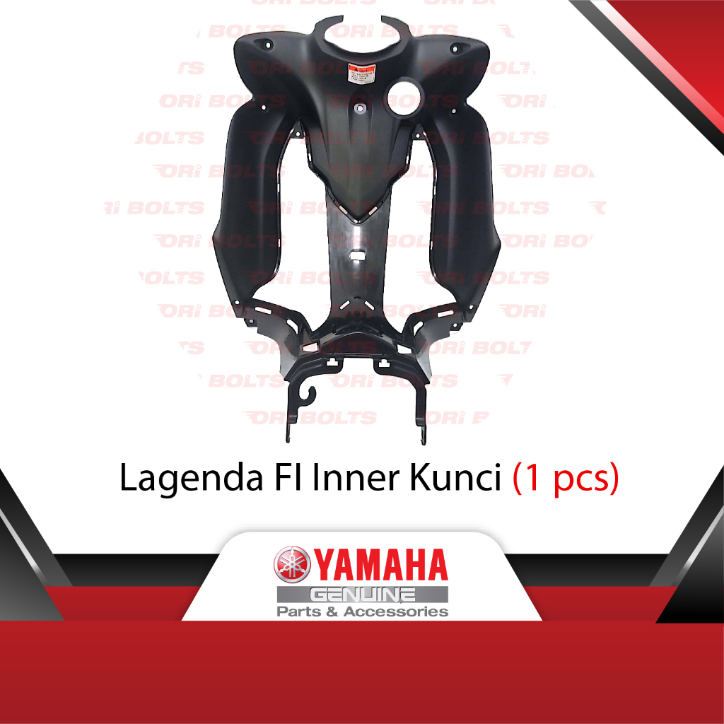 Yamaha Original Lagenda FI 115 Fuel Injection Body Cover Inner Hitam ...