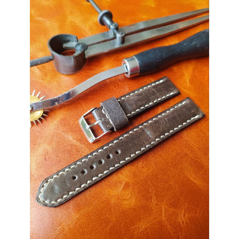 Tali jam Kulit/Watch strap leather/klasik/Unisex/women/Vintage/12mm