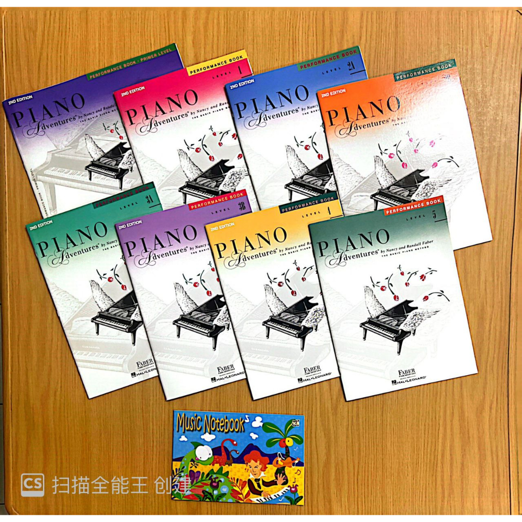 [New] Piano Adventures Performance Book by Nancy and Randall Faber ...