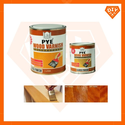 SuperDIY PYE Wood Varnish 250 ML / 1 Litre Wood Varnish Wood Varnish