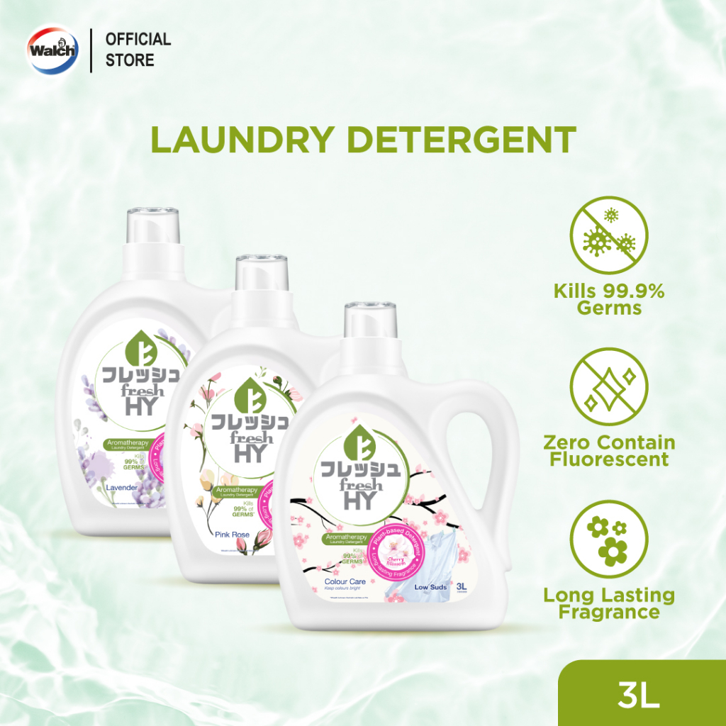 [CARTON DEAL] Fresh HY Laundry Detergent (3L x 6 Bottles) FREE 10 Pcs