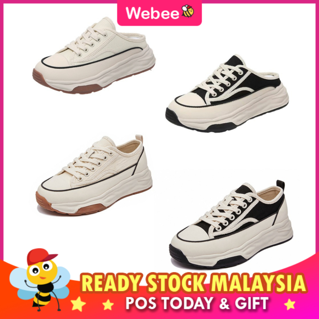 Ready Stock🎁webee Sneaker Womens Casual Sports Shoes Kasut Sukan