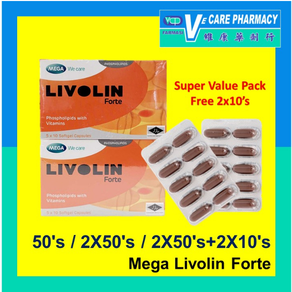 Mega Livolin Forte S X S Free S Exp Shopee Malaysia