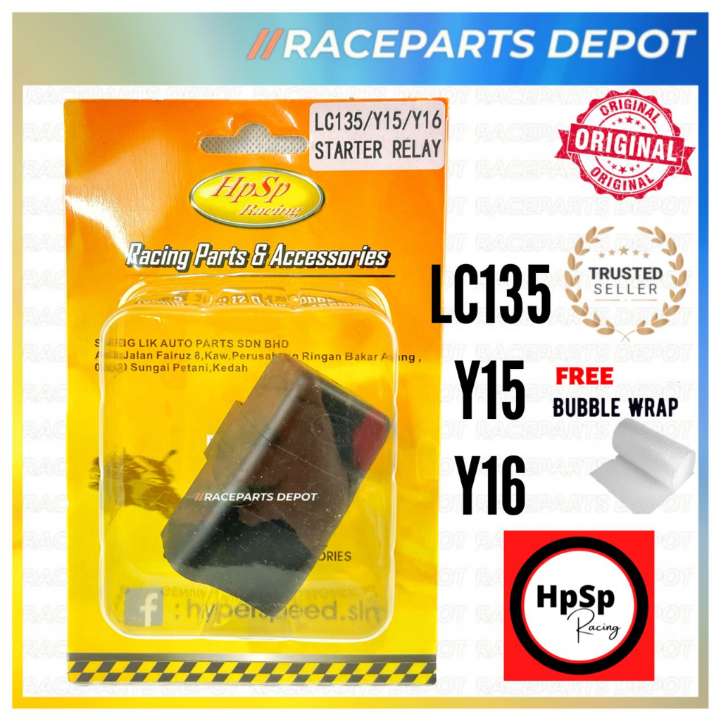 HPSP Starter Relay ( LC135 / Y15 / Y16 ) Shopee Malaysia