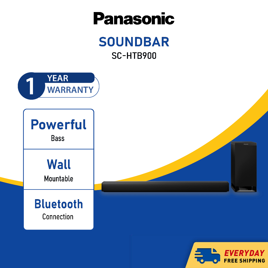 PANASONIC SCHTB900 DOLBY ATMOS SOUNDBAR WITH BLUETOOTH SCHTB900EGX