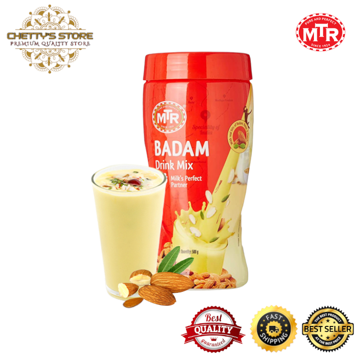 Imported India Mtr Badam Milk Mix 500g Shopee Malaysia