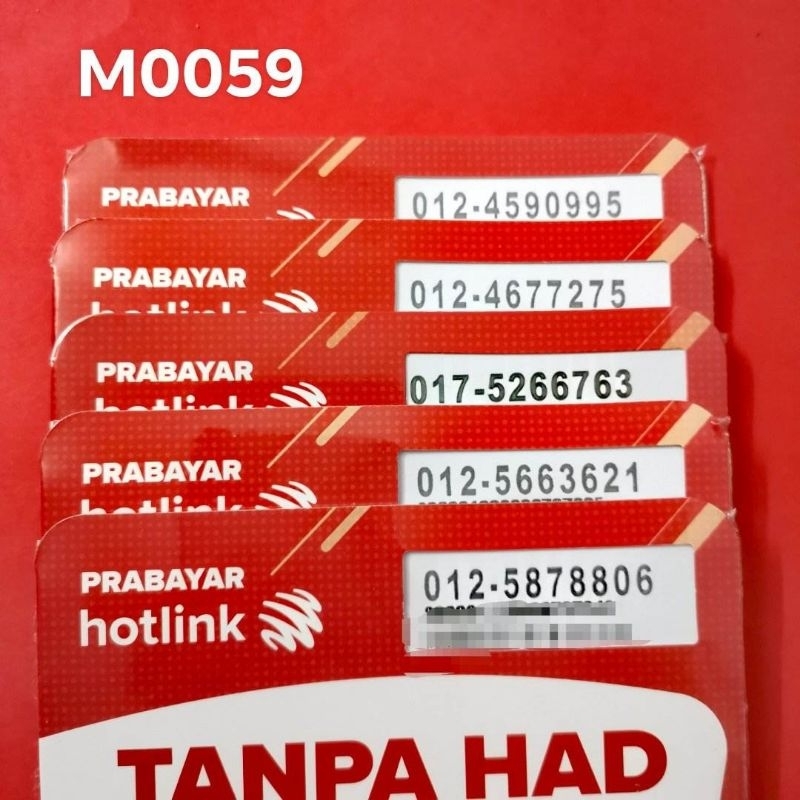 M0059 Hotlink maxis prepaid sim card Shopee Malaysia
