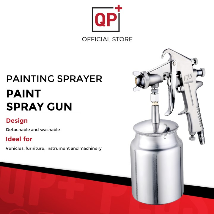 PAINT SPRAY GUN 1.5MM NOZZLE 750CC F75S PAINTING SPRAY GUN CAR