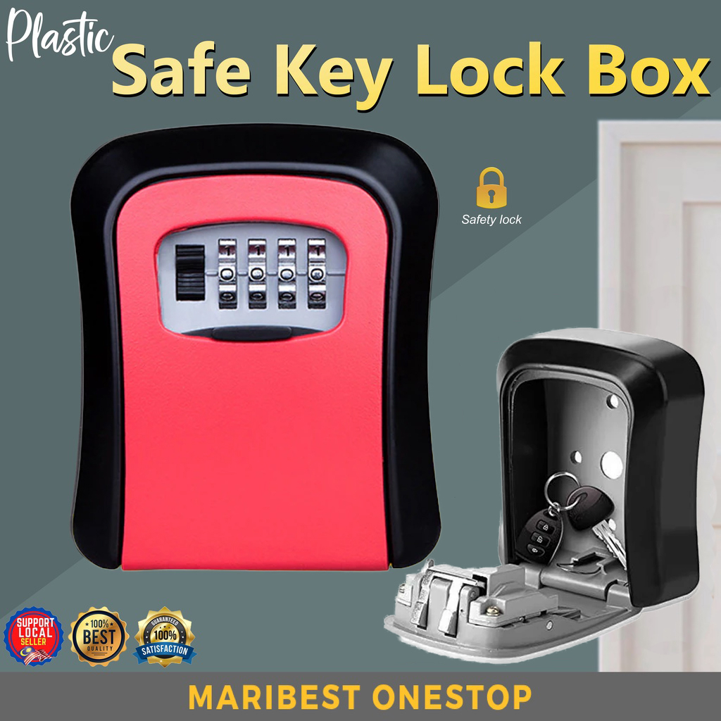 Wall Mounted Security Key Safe Box Password Key Storage Box Key Lock