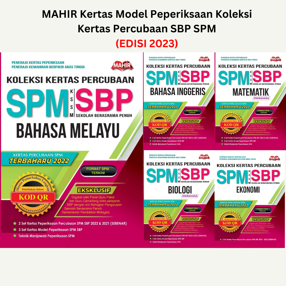 Mahir Kertas Model Peperiksaan Koleksi Kertas Percubaan Sbp Spm Edisi