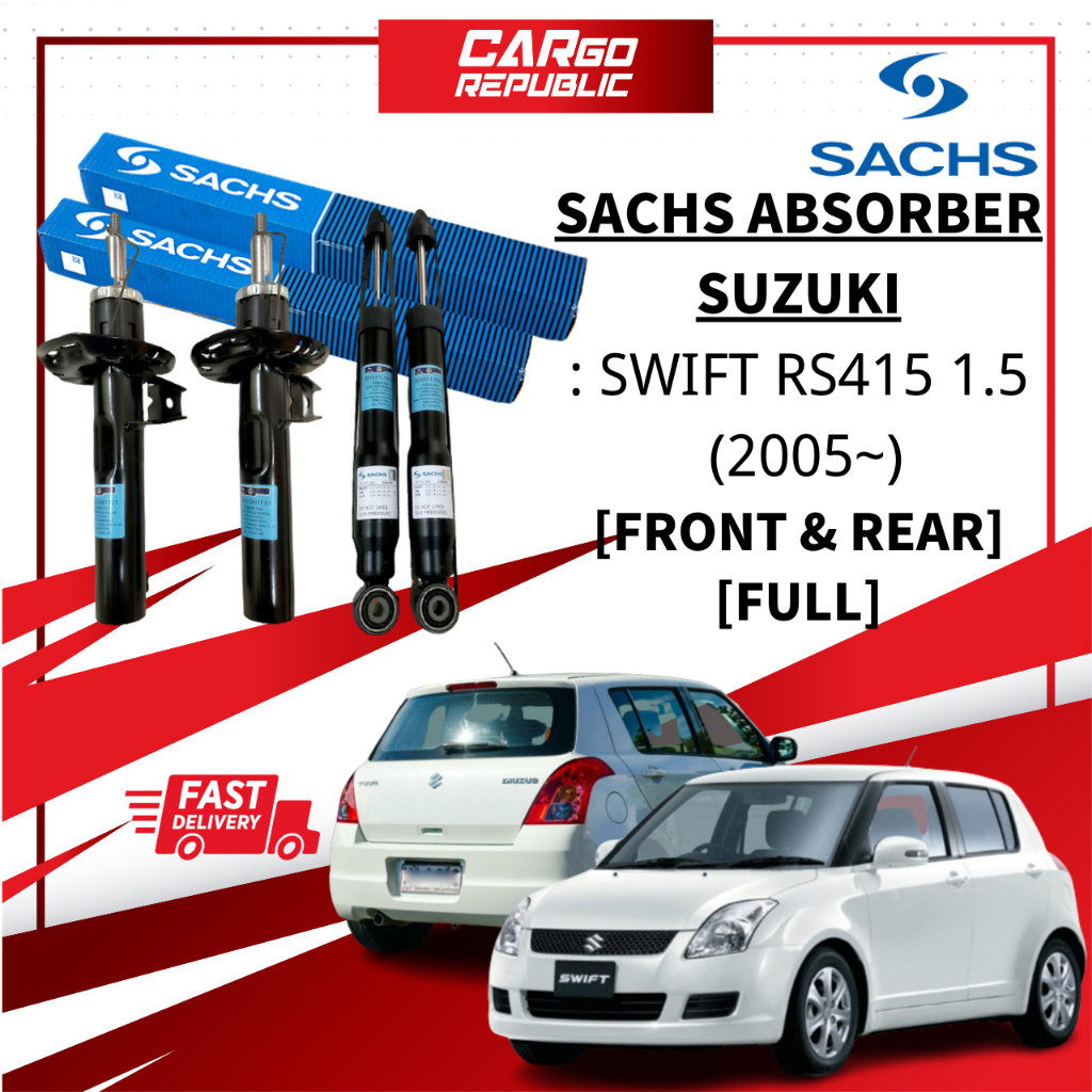 Sachs Suzuki Swift Rs415 1.5 (2005~) Absorber Full Set / Front (Depan ...
