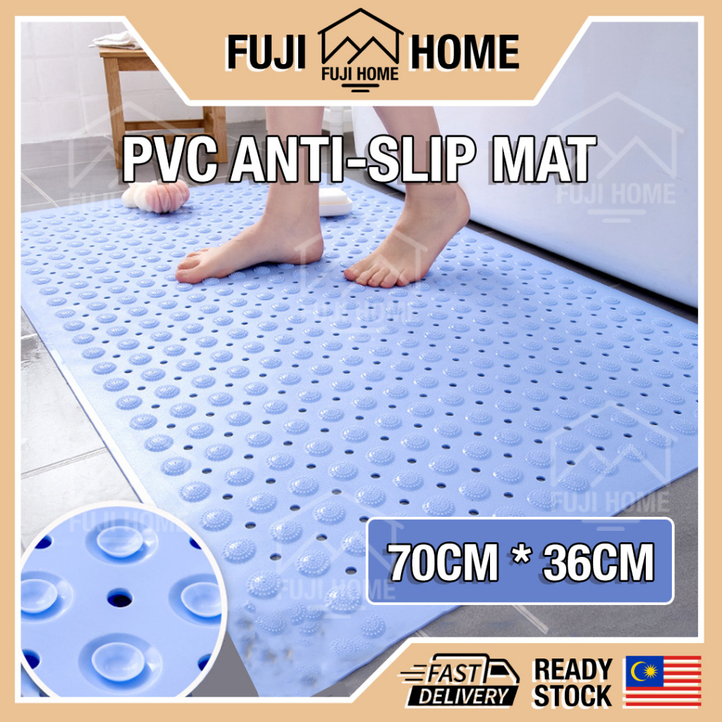 🏠READY STOCK🏠NonSlip PVC Carpet Anti Slip Mat Bathroom Toilet Shower