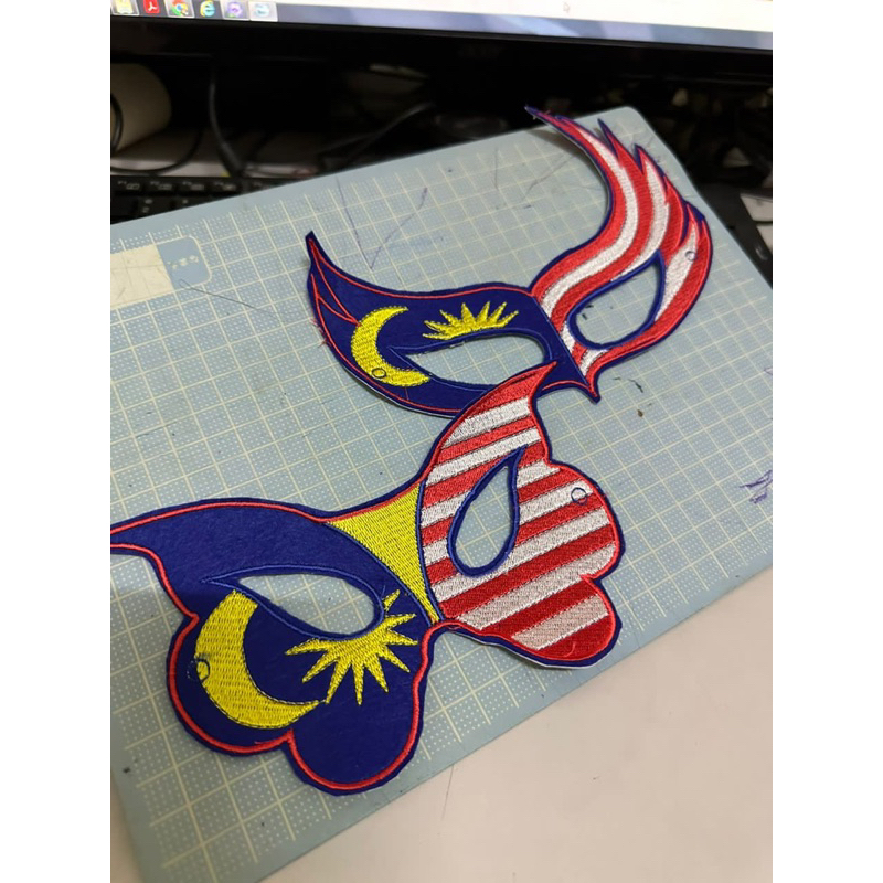 Mask kemerdekaan untuk kanak2 & dewasa #maskmata #masquerade | Shopee ...