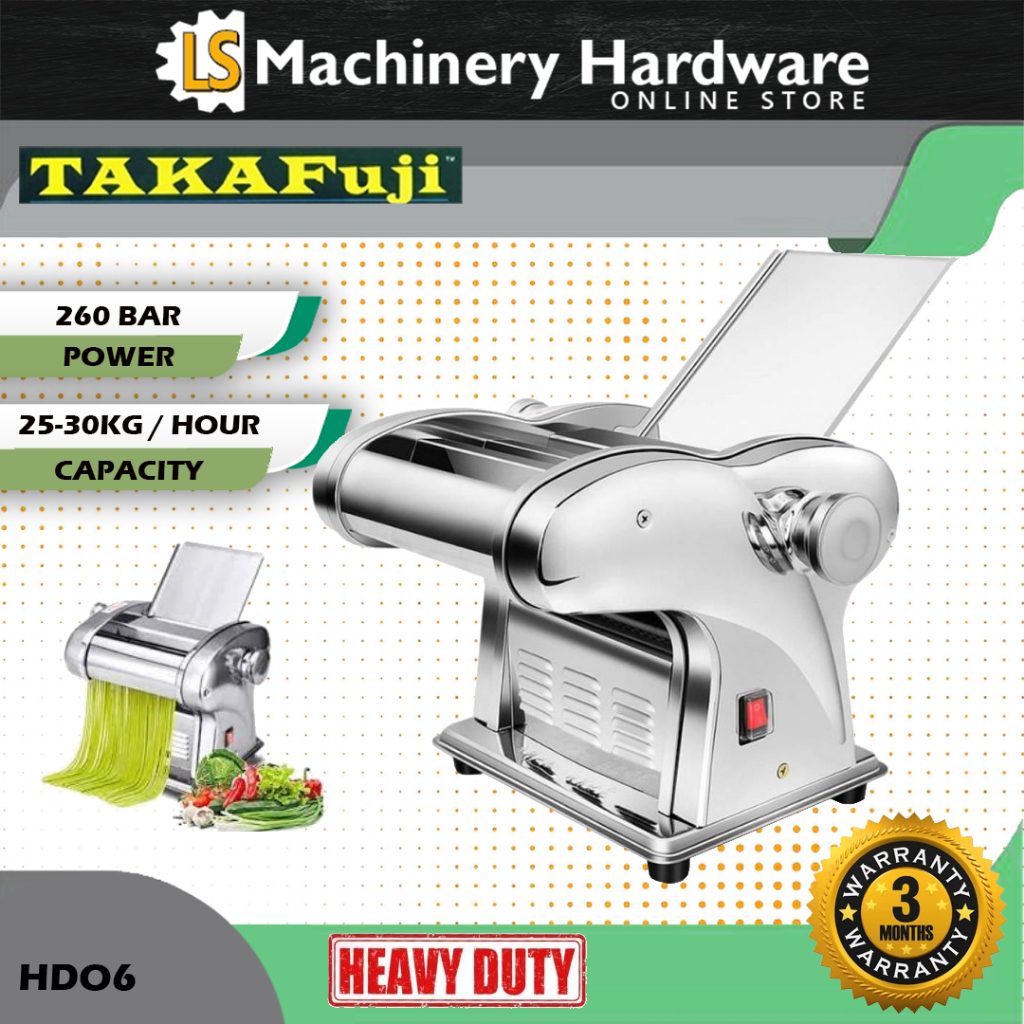 TAKAFUJI HDO6 Heavy Duty Fully Motorized Stainless Steel Noodle Making ...