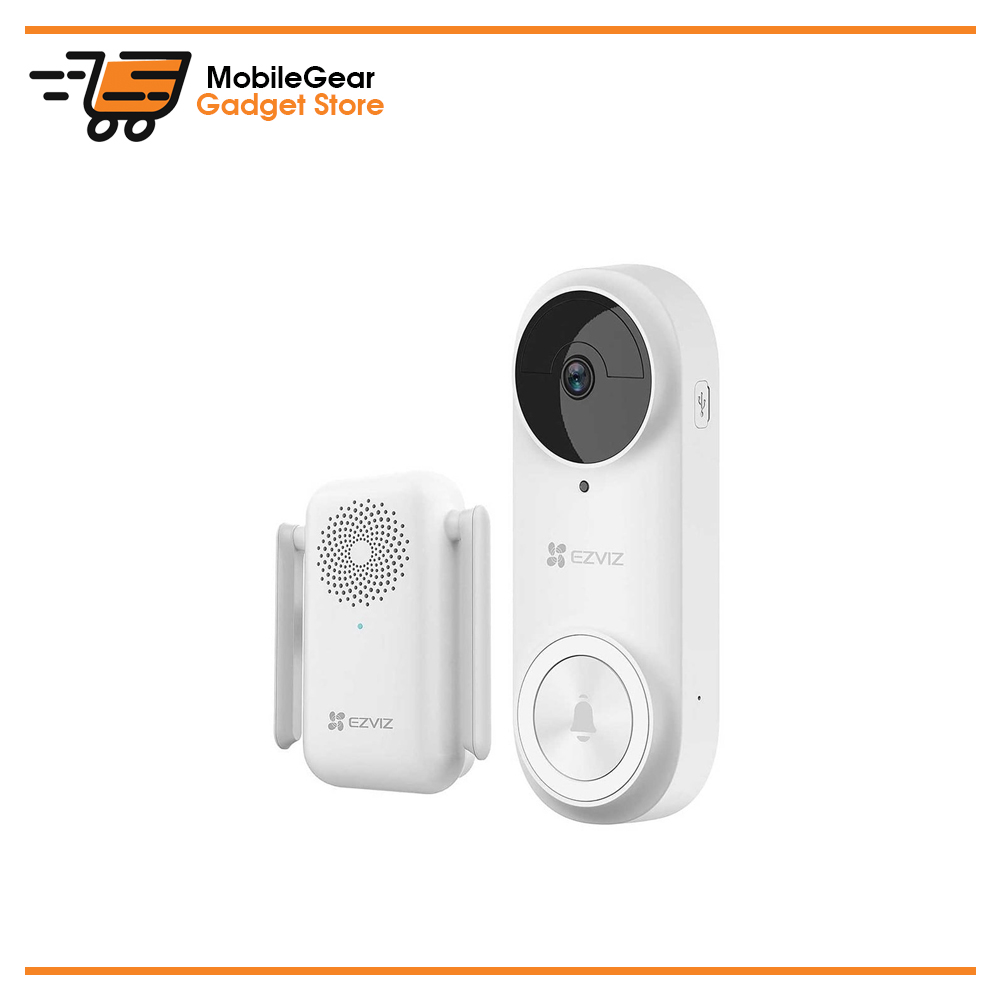 Ezviz DB2 3MP Battery-powered Video Doorbell Kit | Shopee Malaysia