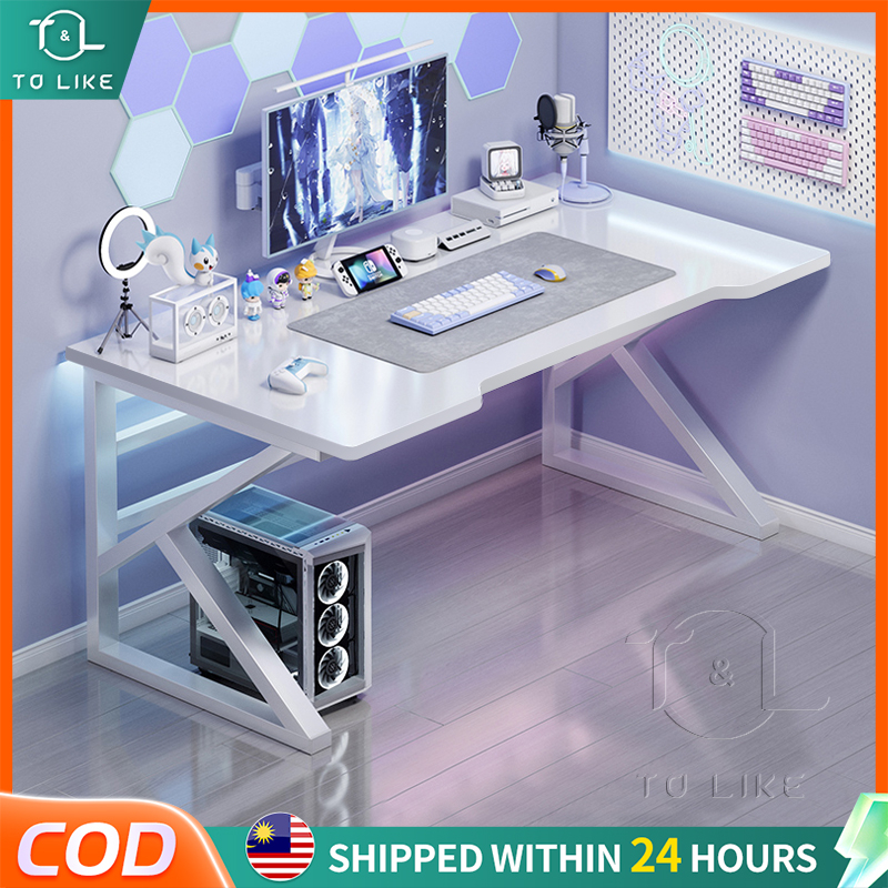 Table murah meja Computer Desk Laptop Table Meja belajar PC Gaming ...