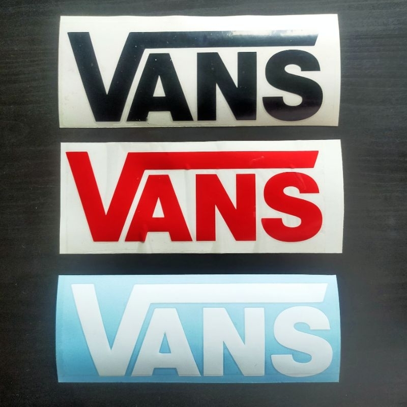 Cutting Sticker VANS BIG SIZE stiker | Shopee Malaysia