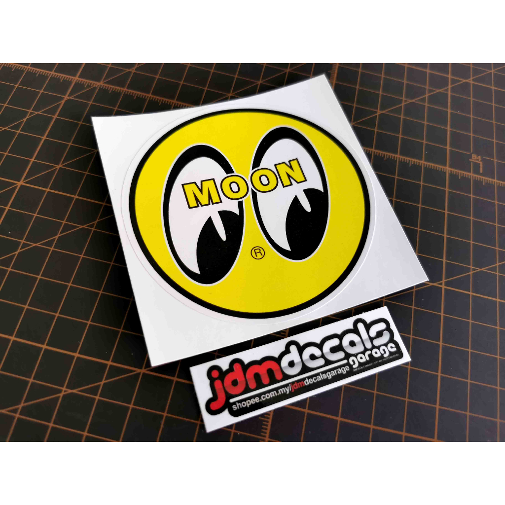Mooneyes Print & Cut Sticker | Shopee Malaysia