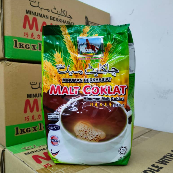 Malt Chocolate Minuman Halal= 1kg+/ Shopee Malaysia