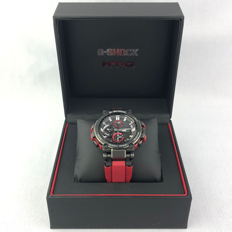 Casio G Shock Triple G Resist Bluetooth Tough Solar MTG B1000B 1A4 Shopee Malaysia