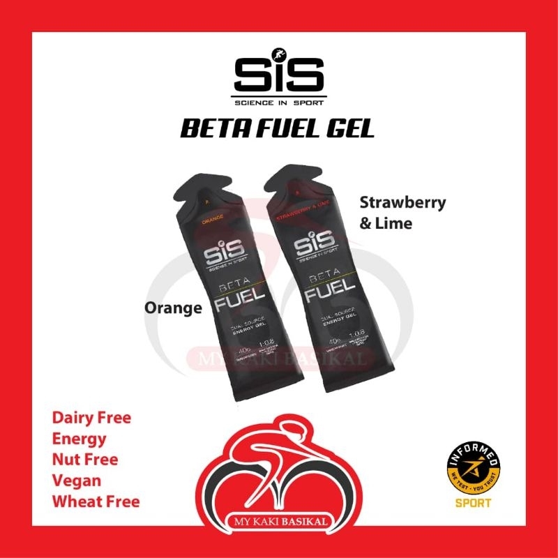 SiS Beta Fuel Gel Energy Gel 60ML Shopee Malaysia