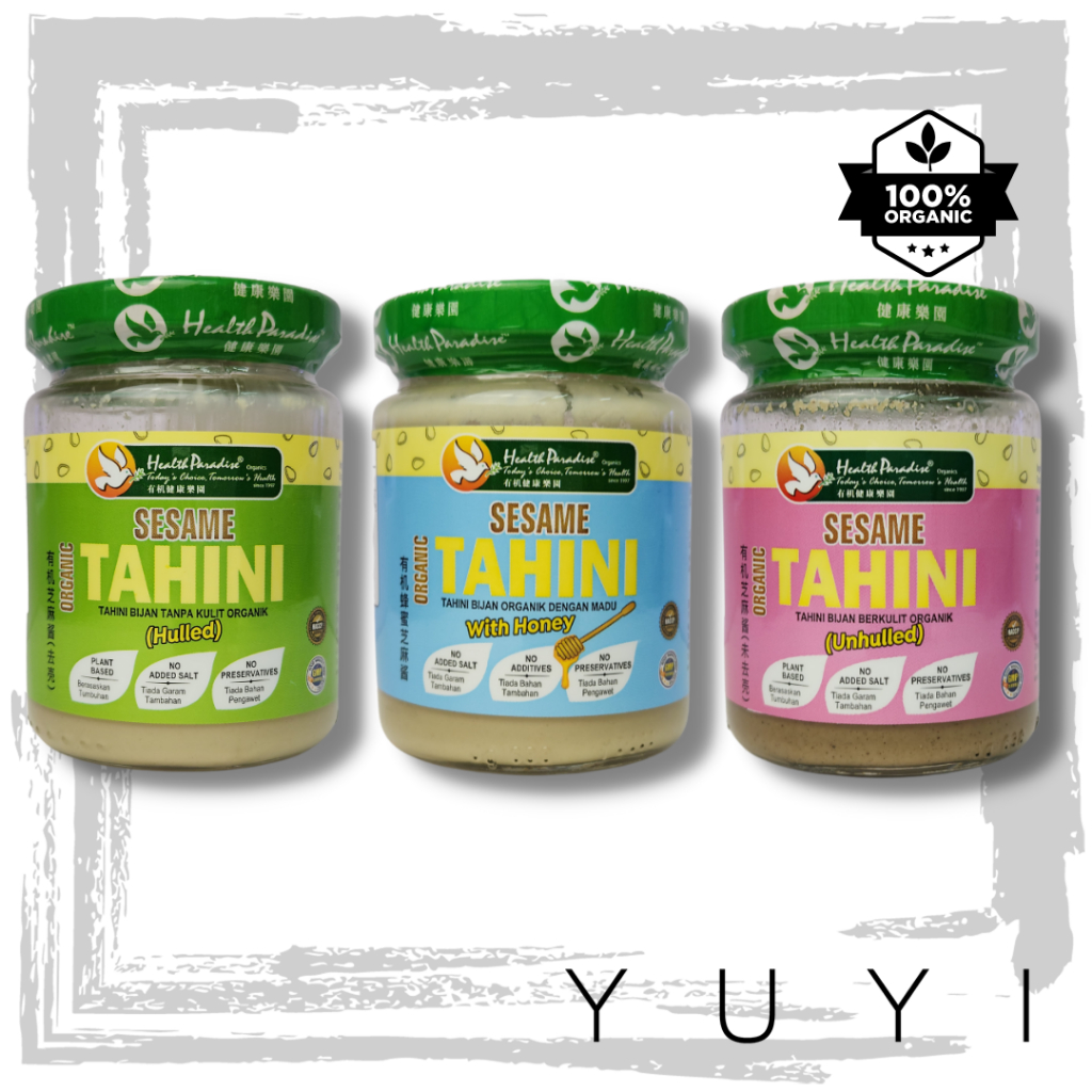 【Health Sesame Tahini (Hulled / Unhulled / Honey