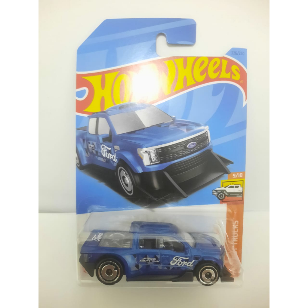 FORD F150 LIGHTNING CUSTOM HOTWHEELS (BLUE) | Shopee Malaysia