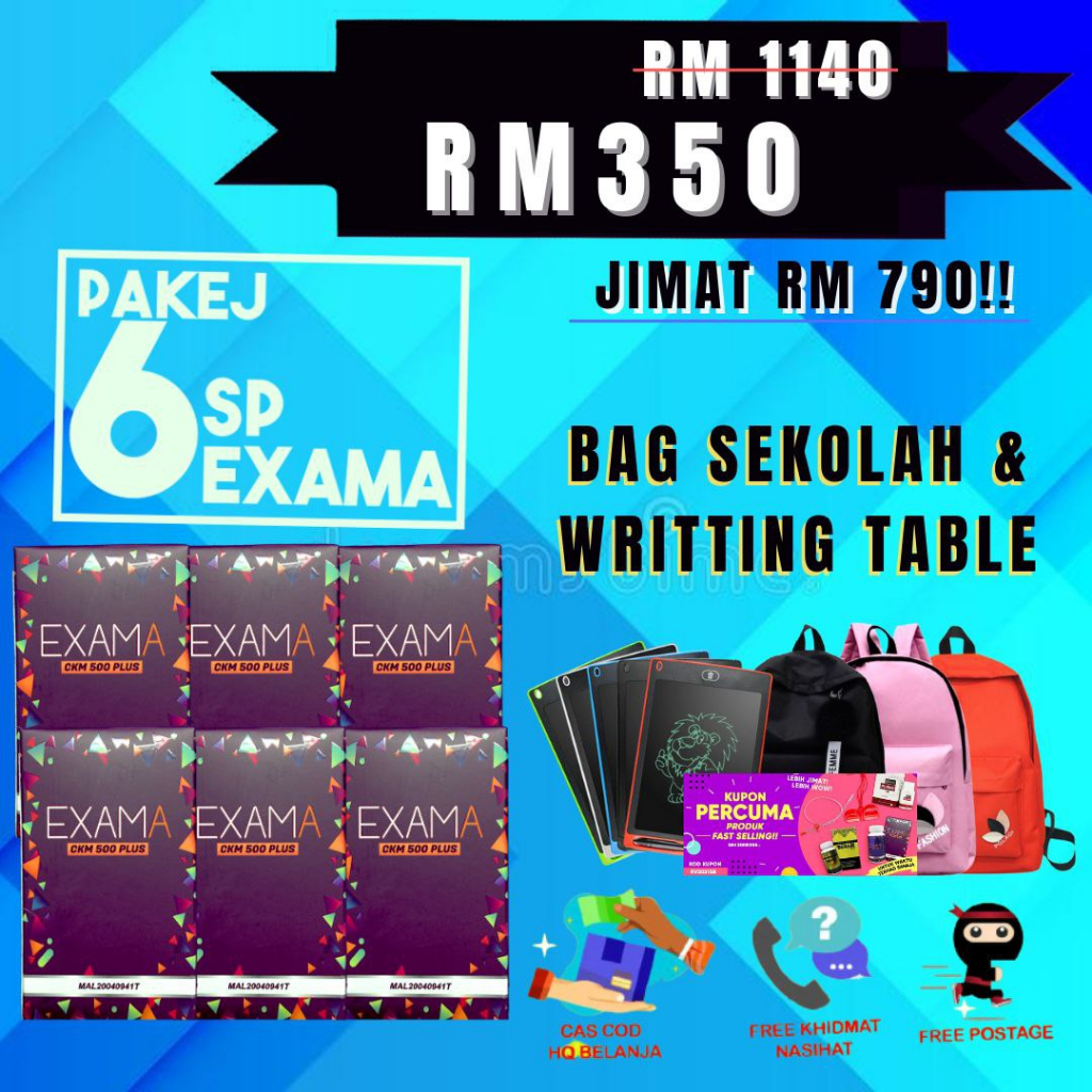 ORIGINAL HQ EXAMA SMART CANDY | Shopee Malaysia