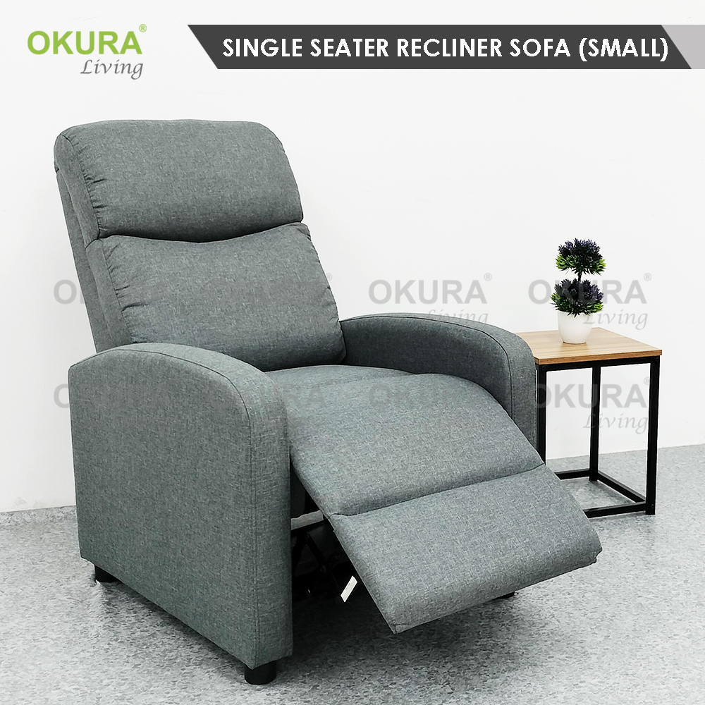 OKURA Single Seater Auto Adjustable Recliner Sofa Leisure Chair Modern ...