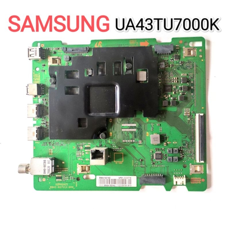 SAMSUNG UA43TU7000K MAIN BOARD POWER BOARD LVDS SPEAKER BUTTON samsung ...