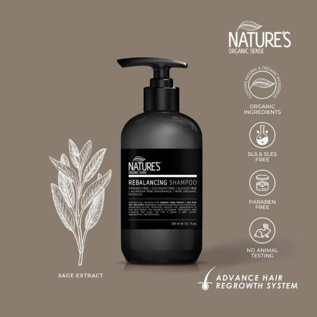 Nature's Organic Sense Hair Shampoo/ Conditioner 300ML | Shopee Malaysia