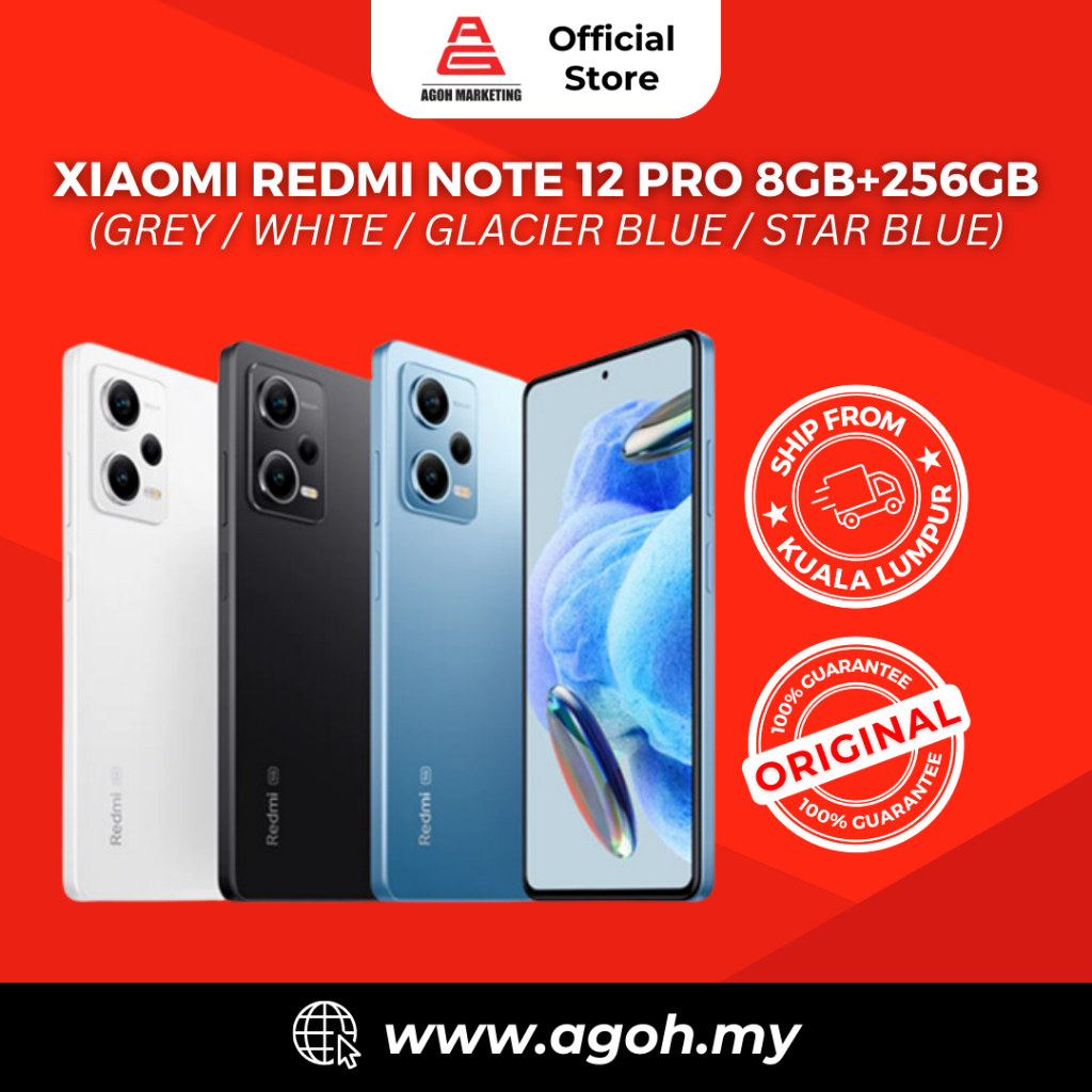 Xiaomi Redmi Note 12 Pro 4G 8GB/256GB Blue