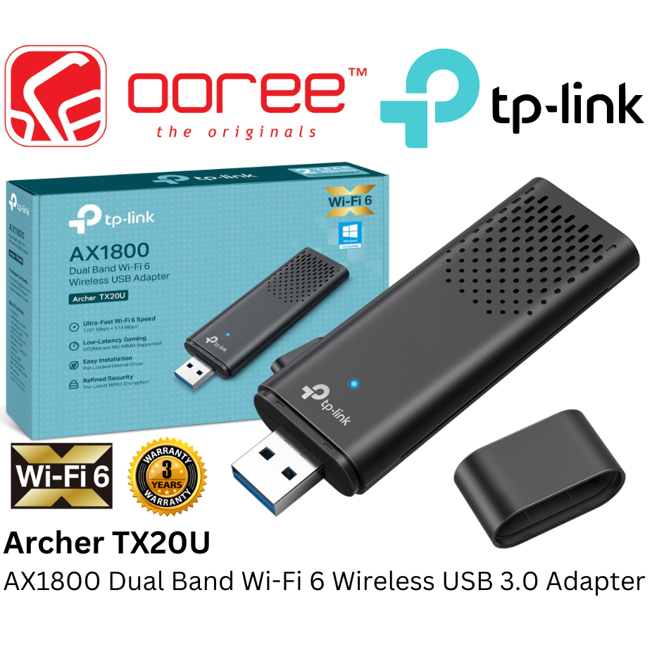 TPLINK ARCHER T4U AC1300/ T2U PLUS AC600/ TX20U PLUS/ TX20UH/ TX20U