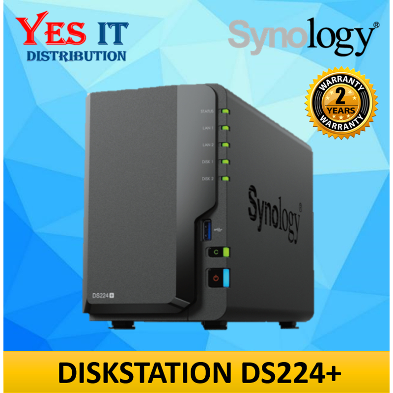 Synology NAS DiskStation DS224+ 2-bay