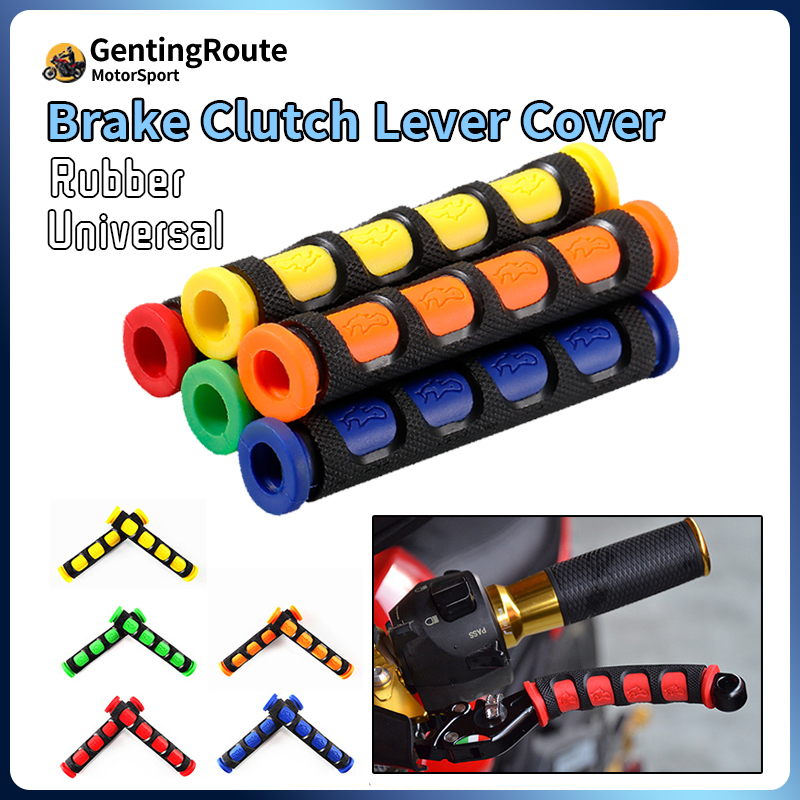 Universal Motorcycle Brake Clutch Lever Cover Sponge Handle Grips