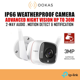 TP-Link Tapo-C325WB 4 Megapixel Outdoor Security Wi-Fi Camera with 4.58mm  Lens