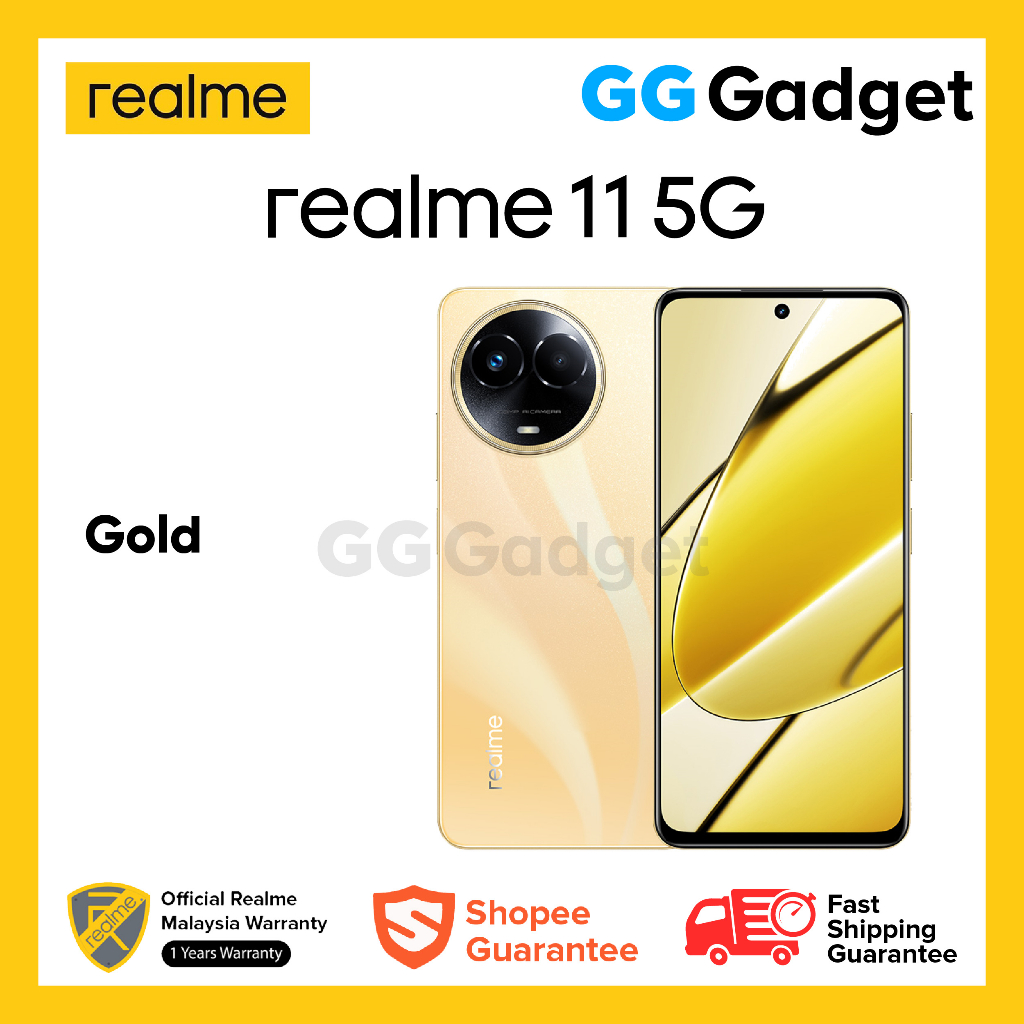 Realme 11 5G (12GB (8+8GB) + 256GB) 1 Year realme Malaysia Warranty ...